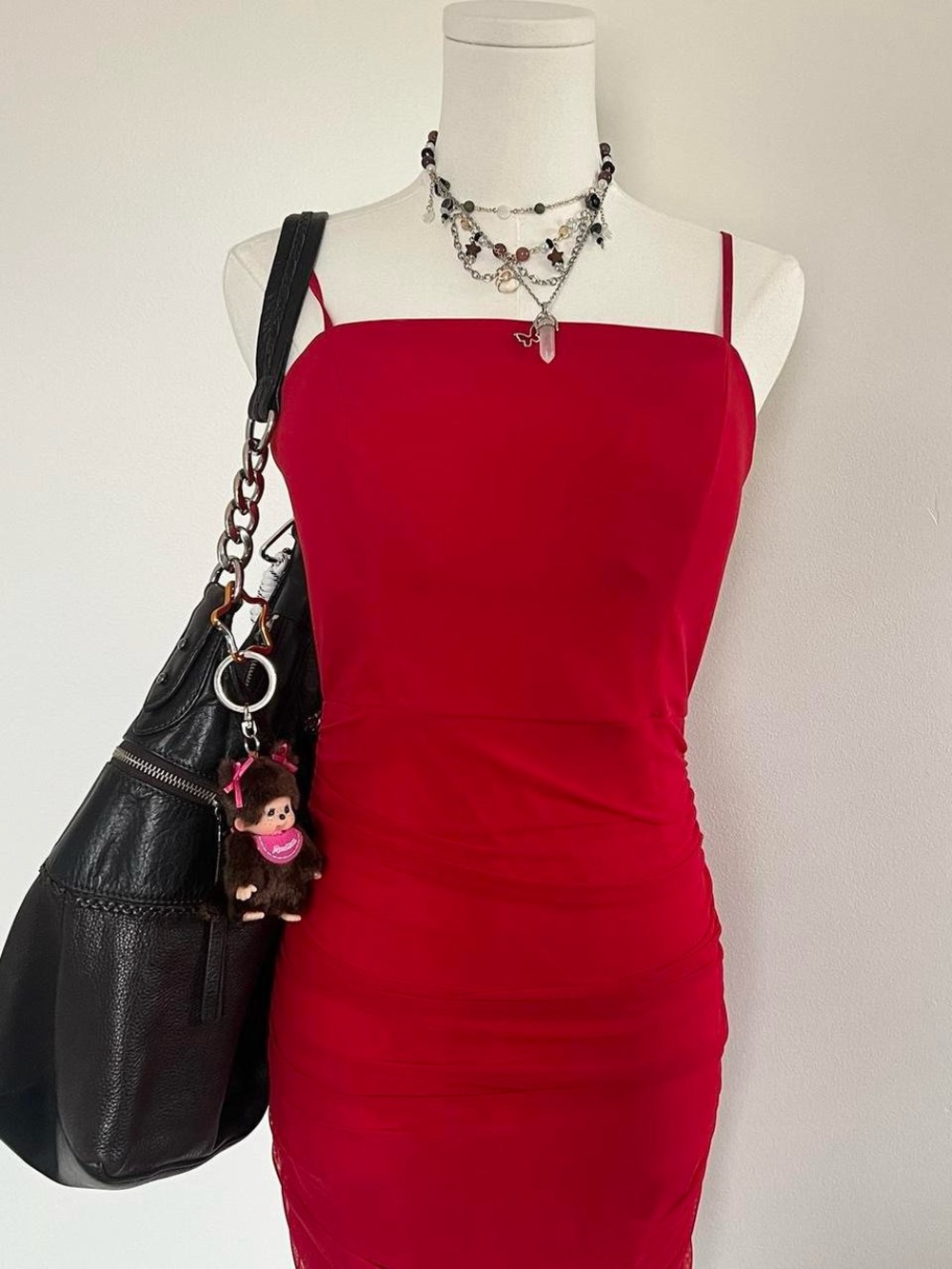 Midnight Doll Red mini dress Size 7